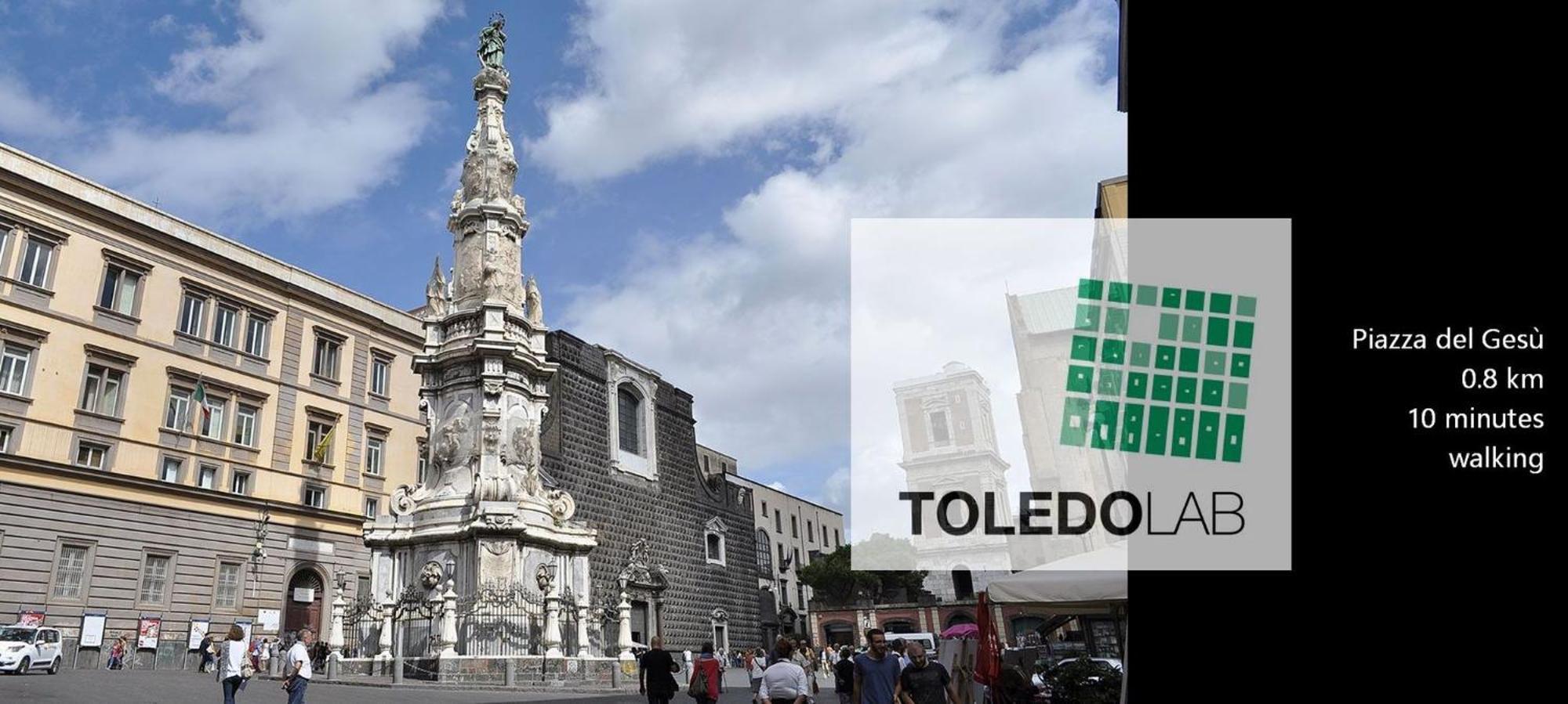 Toledo Lab Hotel Nápoly Kültér fotó
