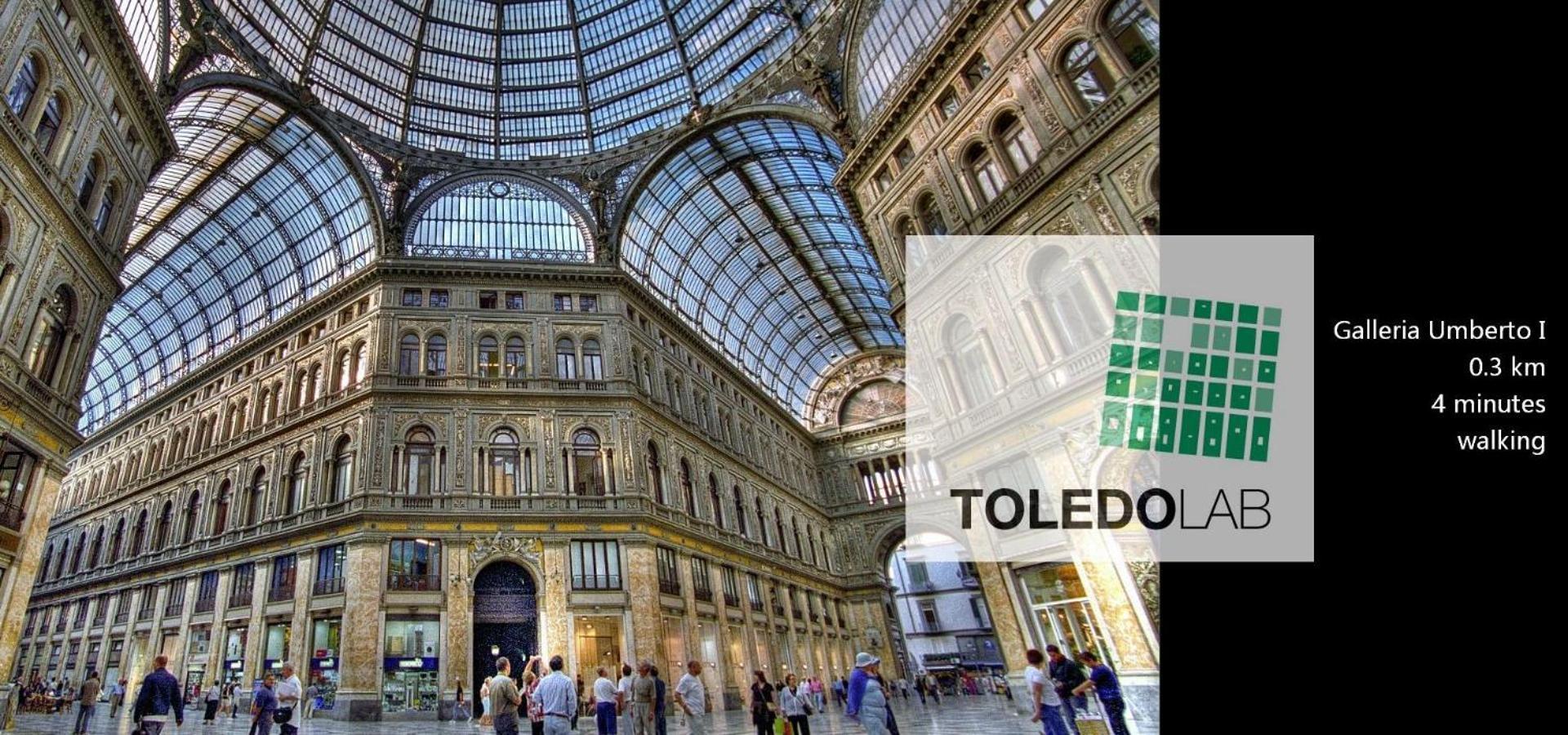 Toledo Lab Hotel Nápoly Kültér fotó